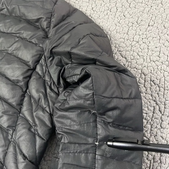 Patagonia Women’s SMALL Nano Puff Black Quilted Jacket Recycled Good Cond.*holes - Picture 9 of 14